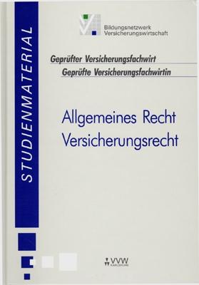 Cover-Bild Allgemeines Recht /Versicherungsrecht