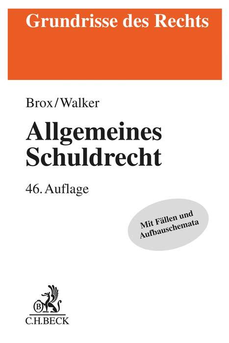 Cover-Bild Allgemeines Schuldrecht