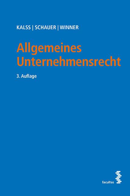 Cover-Bild Allgemeines Unternehmensrecht