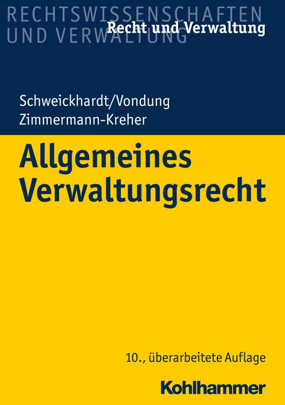 Cover-Bild Allgemeines Verwaltungsrecht