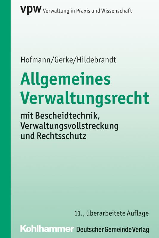 Cover-Bild Allgemeines Verwaltungsrecht