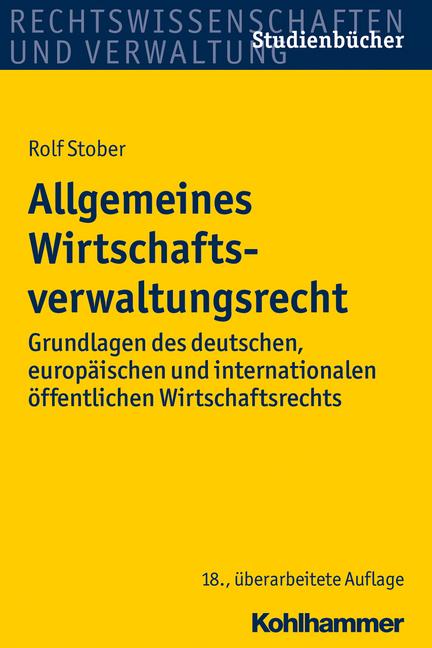 Cover-Bild Allgemeines Wirtschaftsverwaltungsrecht