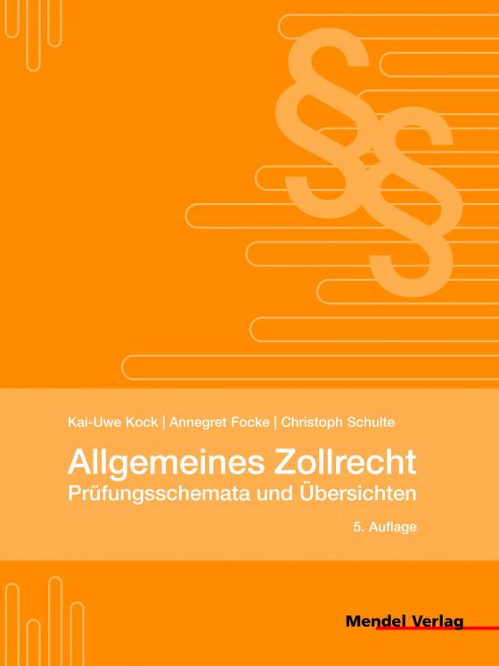 Cover-Bild Allgemeines Zollrecht