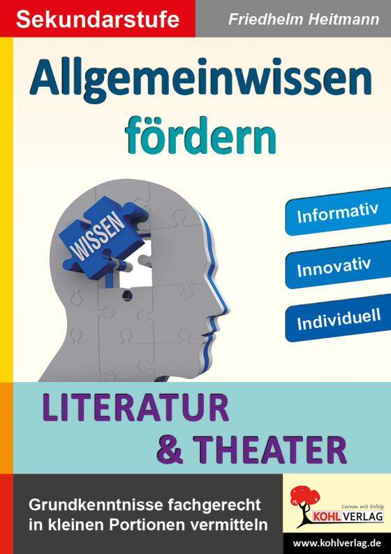 Cover-Bild Allgemeinwissen fördern LITERATUR & THEATER