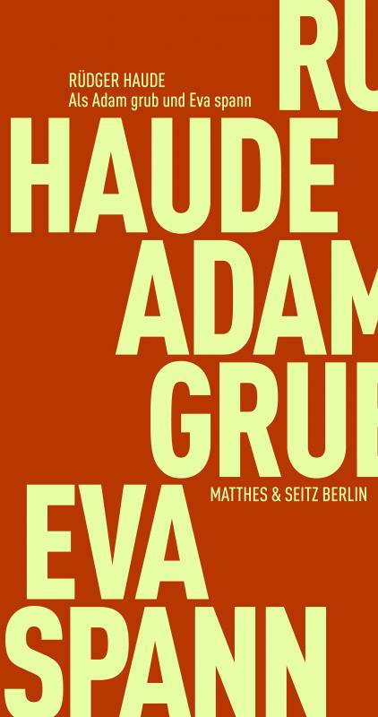 Cover-Bild Als Adam grub und Eva spann
