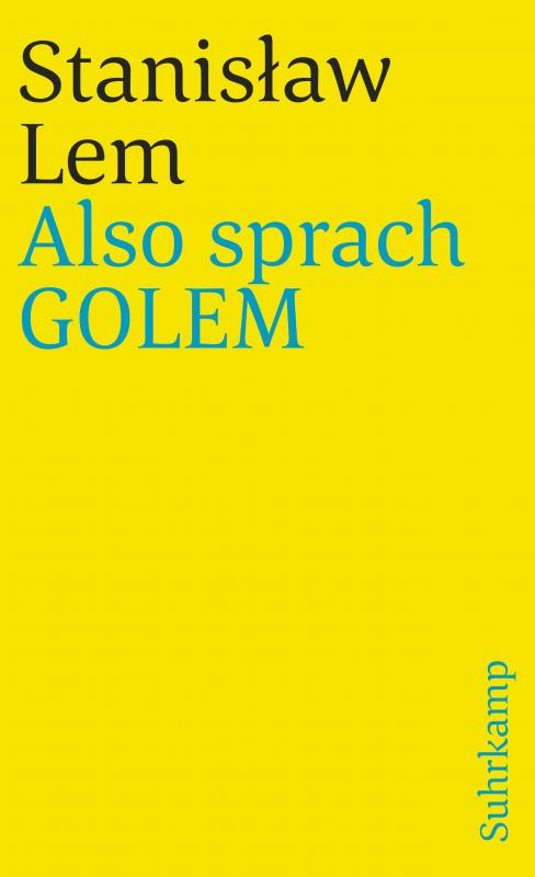 Cover-Bild Also sprach GOLEM