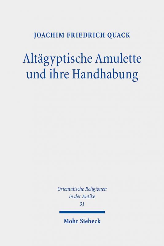 Cover-Bild Altägyptische Amulette und ihre Handhabung