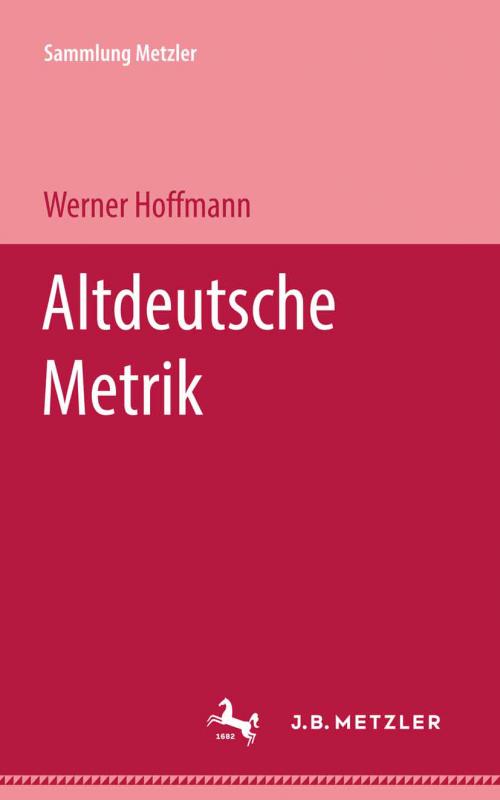 Cover-Bild Altdeutsche Metrik