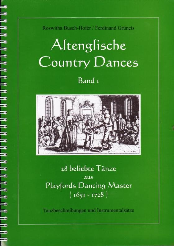 Cover-Bild Altenglische Country Dances / Altenglische Country Dances Band 1 Buch + CD