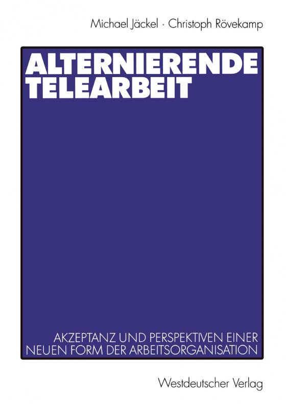 Cover-Bild Alternierende Telearbeit