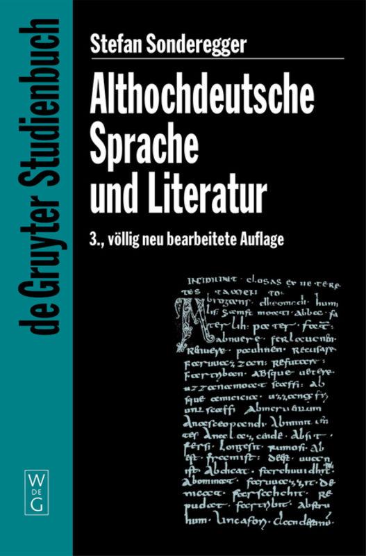 Cover-Bild Althochdeutsche Sprache und Literatur