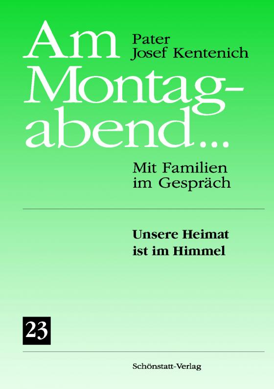 Cover-Bild Am Montagabend... Mit Familien im Gespräch / Am Montagabend... 23