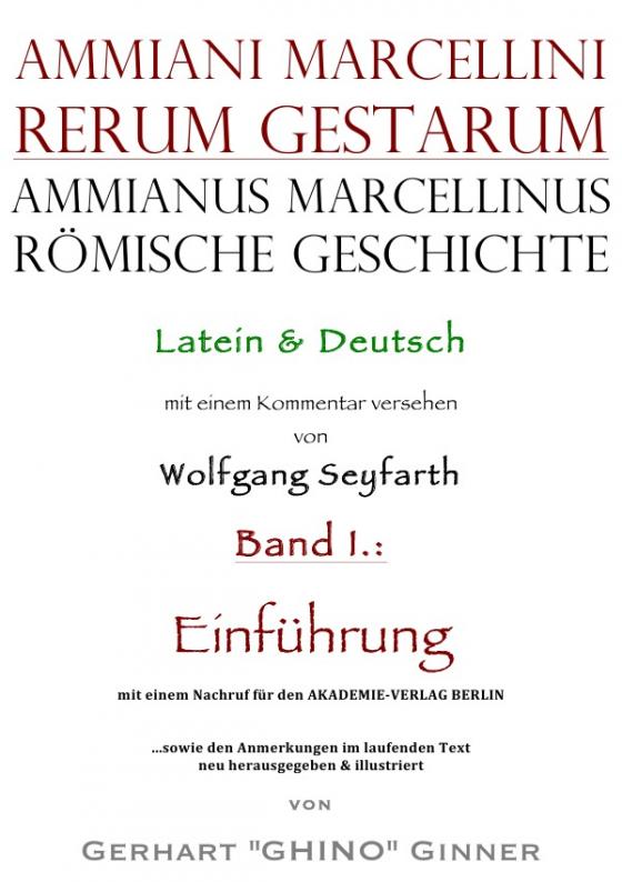 Cover-Bild Ammianus Marcellinus, Römische Geschichte / Ammianus Marcellinus römische Geschichte