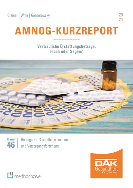 Cover-Bild AMNOG-Kurzreport 2024