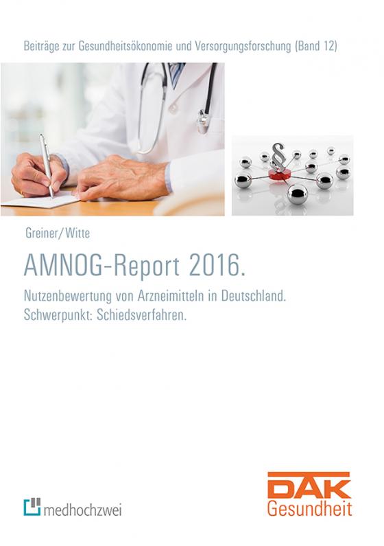 Cover-Bild AMNOG-Report 2016.