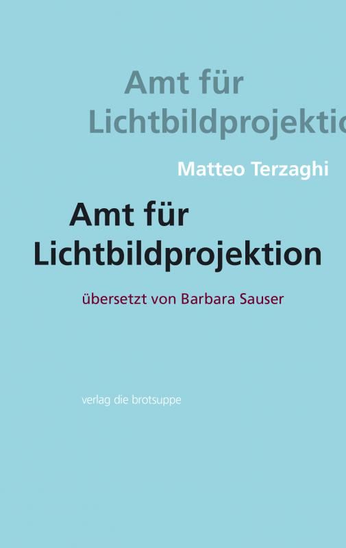 Cover-Bild Amt für Lichtbildprojektion