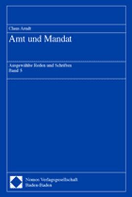Cover-Bild Amt und Mandat