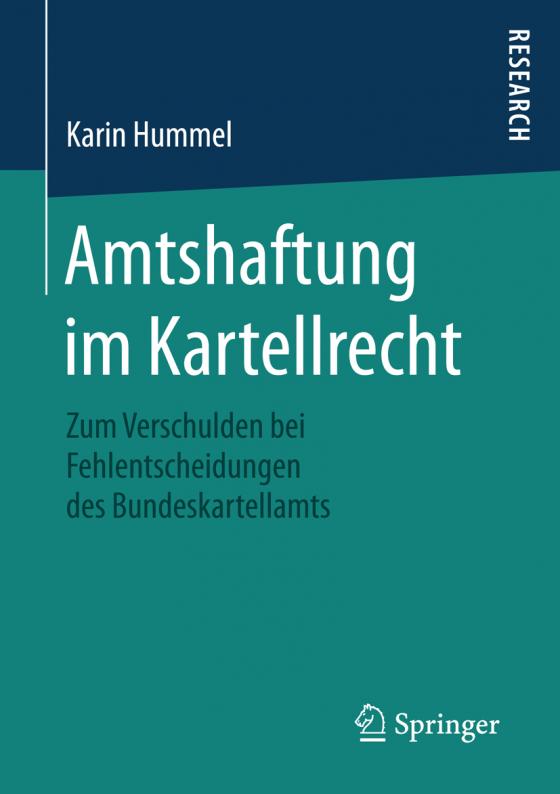 Cover-Bild Amtshaftung im Kartellrecht