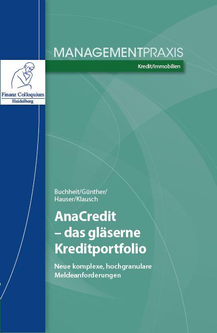 Cover-Bild AnaCredit - das gläserne Kreditportfolio