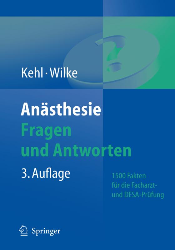 Cover-Bild Anästhesie. Fragen und Antworten