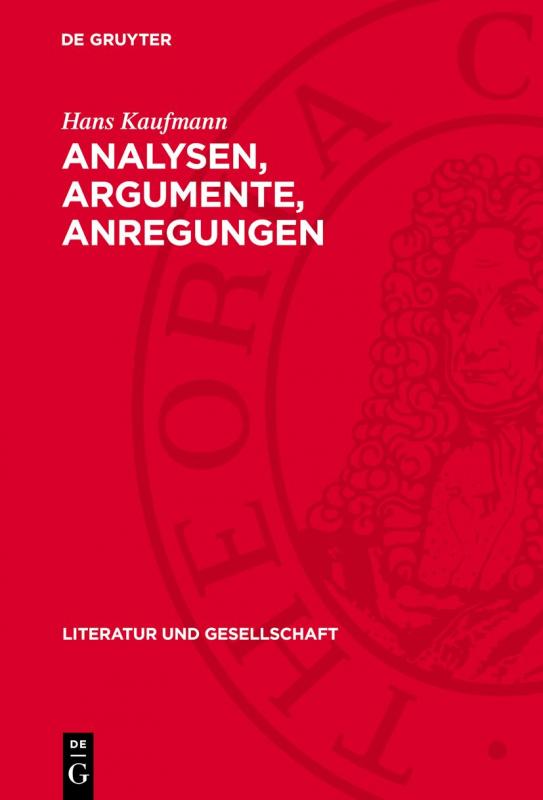 Cover-Bild Analysen, Argumente, Anregungen