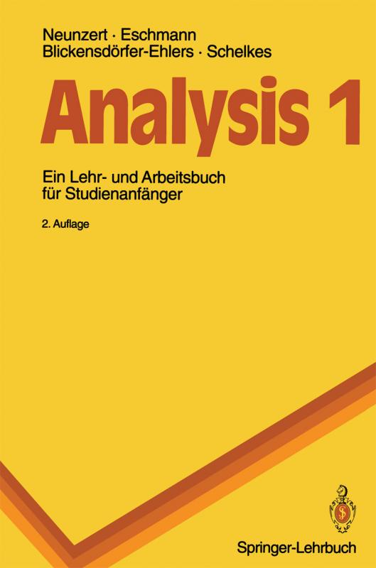 Cover-Bild Analysis 1