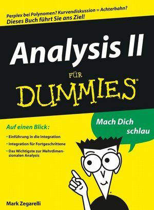 Cover-Bild Analysis II für Dummies