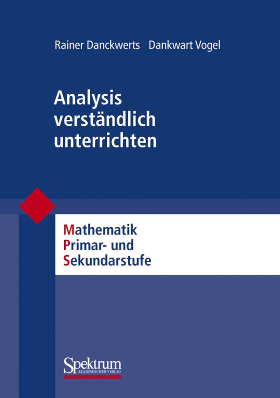 Cover-Bild Analysis verständlich unterrichten