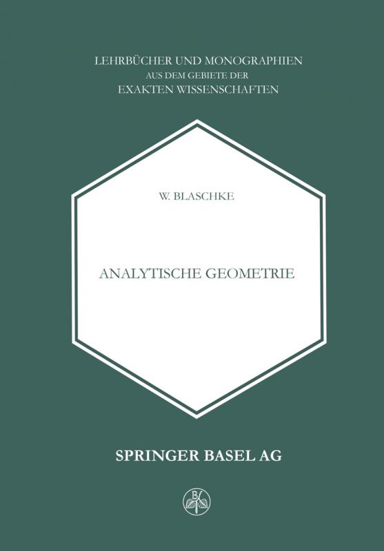 Cover-Bild Analytische Geometrie