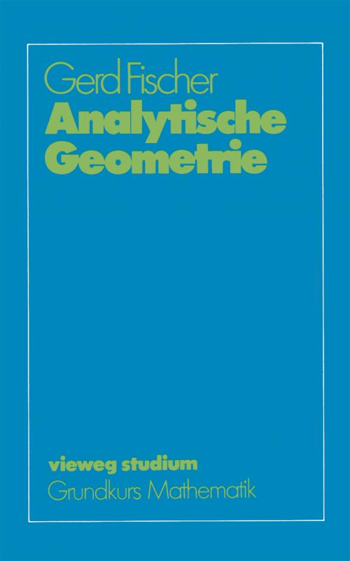 Cover-Bild Analytische Geometrie