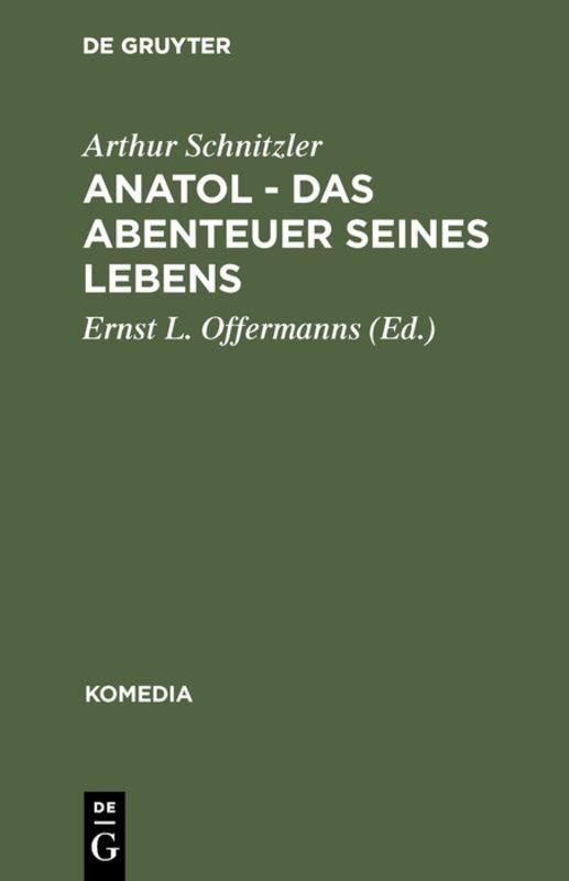 Cover-Bild Anatol - Das Abenteuer seines Lebens