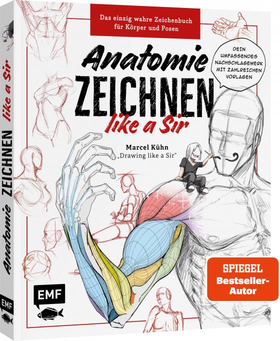 Cover-Bild Anatomie zeichnen like a Sir