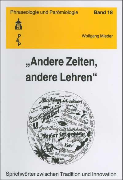 Cover-Bild "Andere Zeiten, andere Lehren"