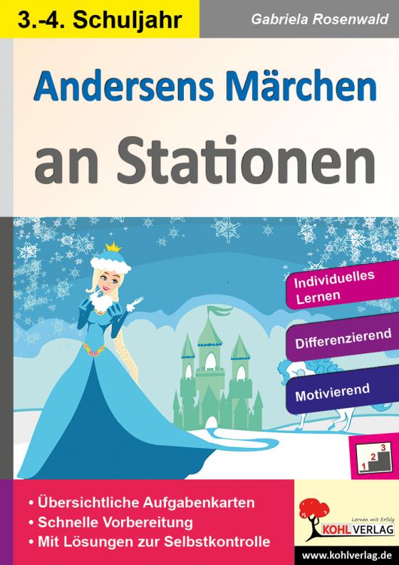Cover-Bild Andersens Märchen an Stationen / Klasse 3-4