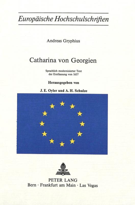 Cover-Bild Andreas Gryphius- Catharina von Georgien