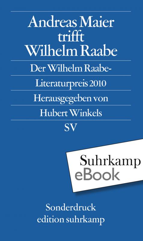 Cover-Bild Andreas Maier trifft Wilhelm Raabe