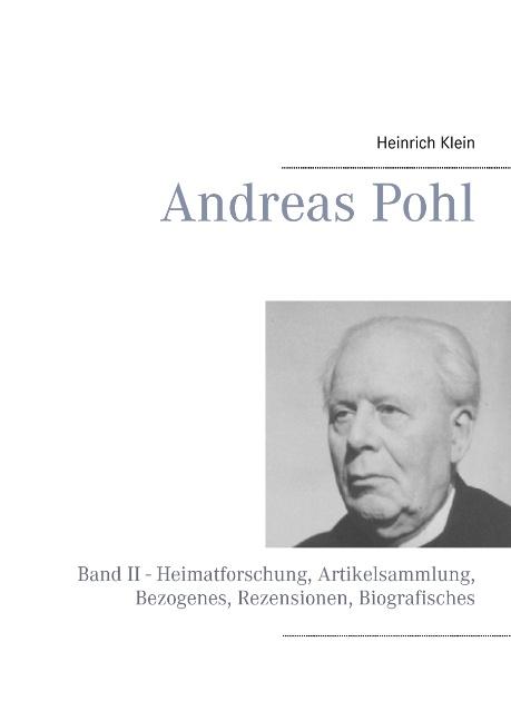 Cover-Bild Andreas Pohl