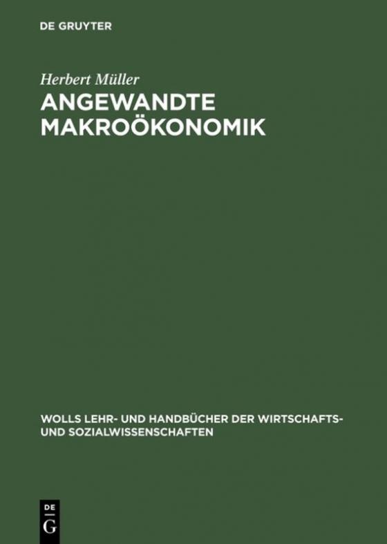 Cover-Bild Angewandte Makroökonomik