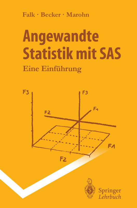 Cover-Bild Angewandte Statistik mit SAS