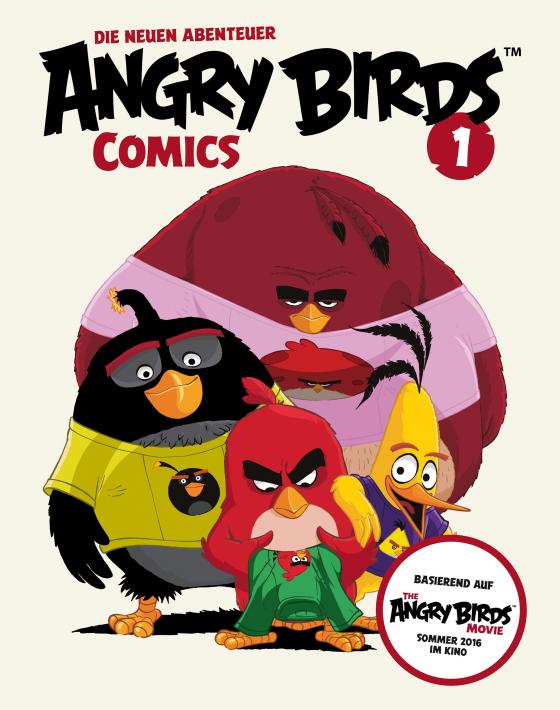 Cover-Bild Angry Birds – Die neuen Abenteuer 1: Red sieht rot (Comic zum Film)