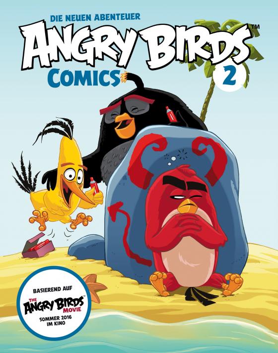Cover-Bild Angry Birds – Die neuen Abenteuer 2: Aufregung auf der Vogelinsel (Comic zum Film)