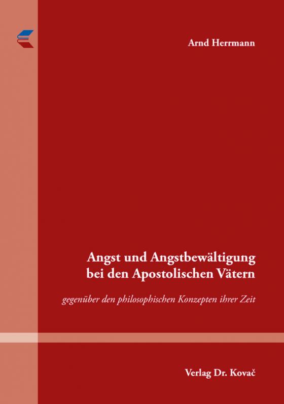 Cover-Bild Angst und Angstbewältigung bei den Apostolischen Vätern