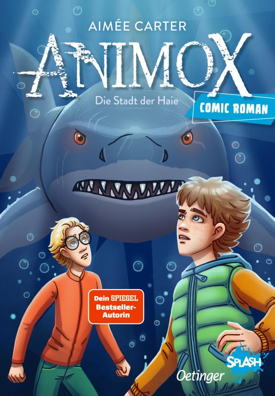 Cover-Bild Animox als Comic-Roman 3. Die Stadt der Haie