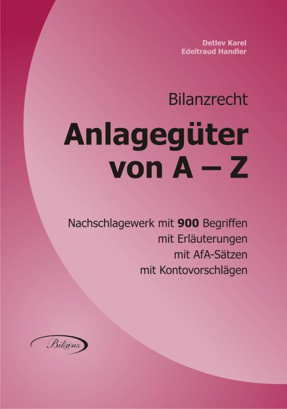 Cover-Bild ANLAGEGÜTER VON A - Z