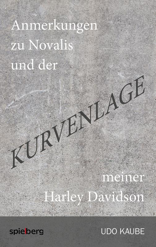 Cover-Bild Anmerkungen zu Novalis und der Kurvenlage meiner Harley Davidson