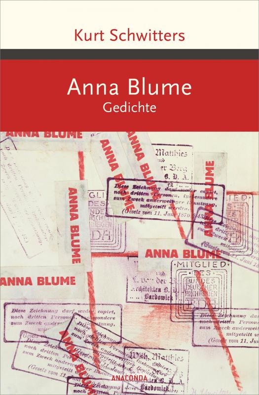 Cover-Bild Anna Blume. Gedichte