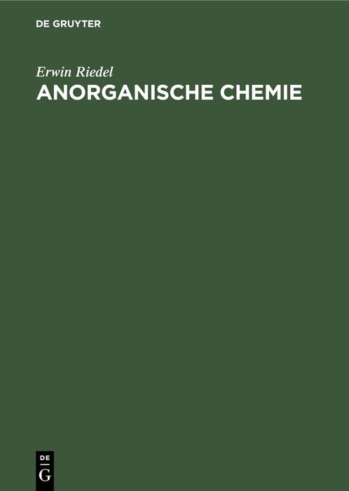 Cover-Bild Anorganische Chemie