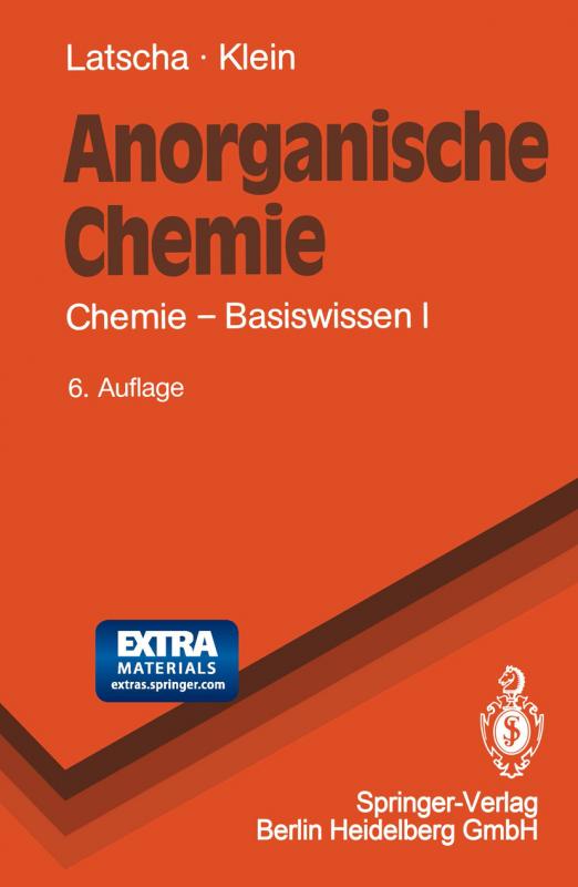 Cover-Bild Anorganische Chemie