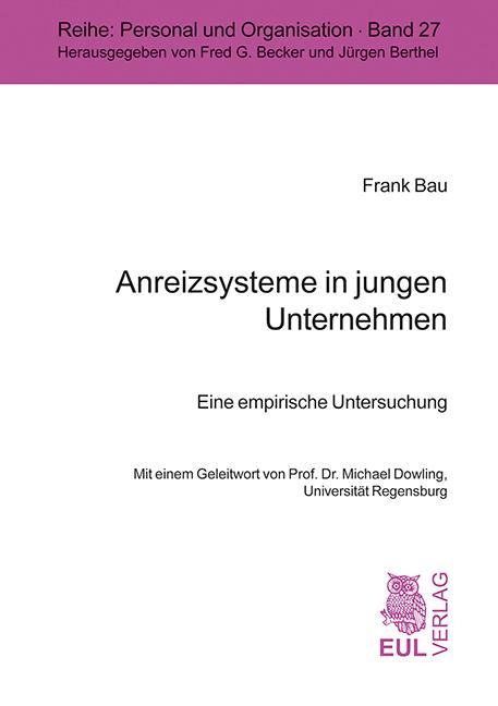 Cover-Bild Anreizsysteme in jungen Unternehmen