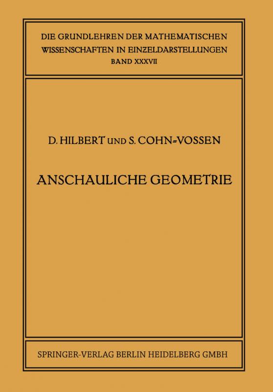 Cover-Bild Anschauliche Geometrie